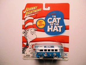 DR. SEUSS' CAT IN THE HAT 1965 VOLKSWAGEN SAMBUS BUS JOHNNY WHITE LIGHTNING - Picture 1 of 4