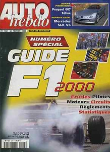 AUTO HEBDO n°1227 23/02/2000 GUIDE F1 2000 SLK 320 - Foto 1 di 1