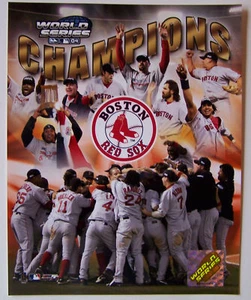BOSTON RED SOX 2004 WORLD SERIES CHAMPIONS 8X10 PHOTO *LICENSED* - Picture 1 of 1