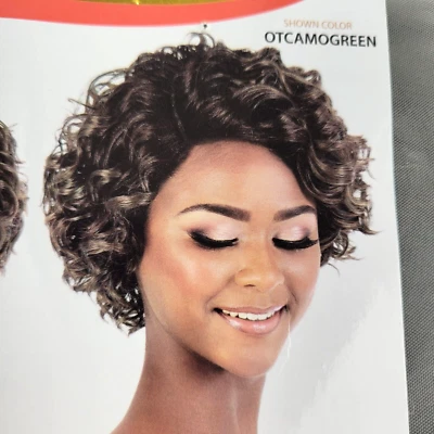 Motown Tress Deep Lace Part Wig DP ALIYA NUMBER Octamogreen - Image 1 of 4