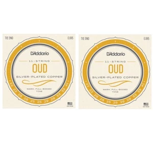 D'Addario Oud Strings 2-Pack EJ95 C#F#BEAD 11-String - Picture 1 of 8