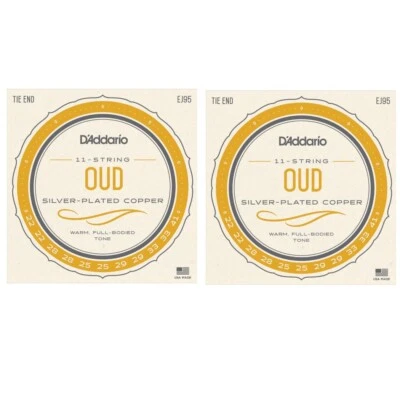 D'Addario Oud Strings 2-Pack EJ95 C#F#BEAD 11-String - Image 1 of 4