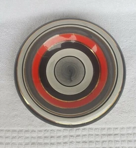 🔶️SICART SPAGNOLO MANGIAROTTI BITOSSI ITALY BOWL ART POTTERY MCM sottsass #6 - Picture 1 of 10