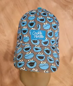 Sesame Street Cookie Monster Youth Size Hat Cap Seaworld Busch Gardens - Picture 1 of 6