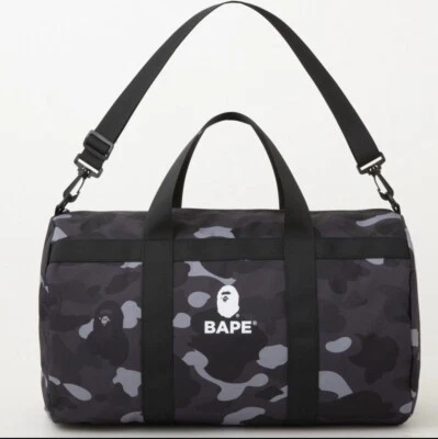 Спортивная сумка BAPE A Bathing Ape ручная сумка камуфляжная черная 2022 весенний журнал бесплатный подарок - Изображение 1 из 3