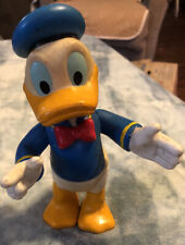 Disney Vintage Donald Duck Hard Rubber Jointed Figurine
