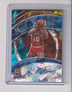 2020-21 SPECTRA ICONS AUTOGRAPH MAURICE CHEEKS 19/20 - PHILADELLPHIA 76ers - Picture 1 of 1