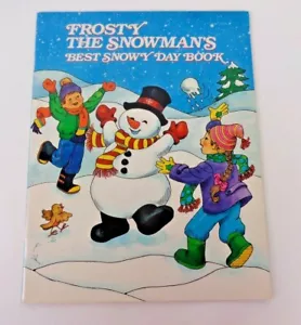 Vintage Frosty The Snowman's Best Snowy Day Book Activity Coloring Book Recipes - Bild 1 von 4