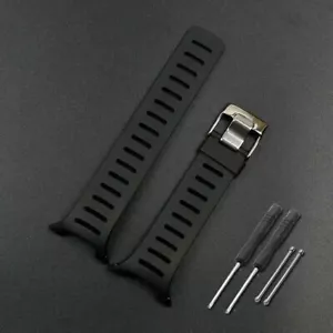 Cinturino orologio in gomma ricambio per cinturino orologio Suunto T1 T1C T3 T3C T3D T4C T4D - Foto 1 di 9