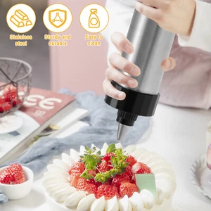 Churro Maker Machine Stainless Steel Churro Gun Kit Multifunctional Churro wuxsZ - Picture 1 of 12