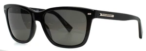Ermenegildo Zegna EZ0002 01D schwarze quadratische polarisierte Sonnenbrille für Herren 57-17-140 - Bild 1 von 15