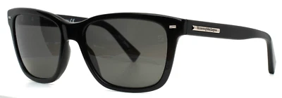 ERMENEGILDO ZEGNA EZ0002 01D Black Mens Square Polarized Sunglasses 57-17-140 - Image 1 of 4