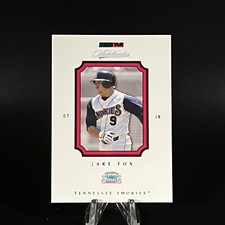 Jake Fox 2007 TriStar Authentics Emerald Green /250 Tennessee Smokies LOOK!!