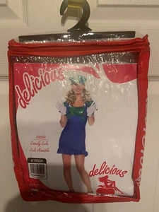 New Delicious Lovely Lulu Heroic Plumber Sexy Costume Luigi Type Adult Size S/M - Picture 1 of 3