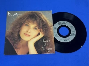 ELSA DAY DE NEIGE - Disco Vinyl 45 Giri - Picture 1 of 2