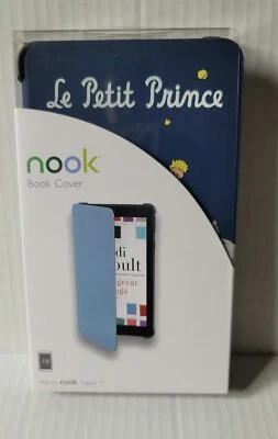 Nook Book Cover 7” Le Petit Prince Blue w/ Elastic Band Closure FREE SHIPPING - Image 1 of 3