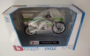 Burago - Kawasaki KX 450F - Modelo de moto fundido a presión escala 1:18 - Imagen 1 de 1