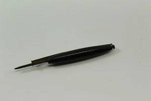 Vintage Punch Tool With Wood Handle & Brass Hardware Collectible Hand Tool - Picture 1 of 6