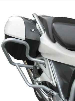 BARRAS DE CHOQUE TRASERAS HEED BMW R 1200 RT LC (2014 - 2018) - plateadas Foto 1 de 2