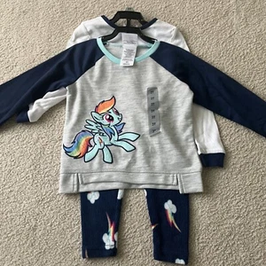 My Little Pony Girls 3 Pieces PJ Set Size:3T - Picture 1 of 6
