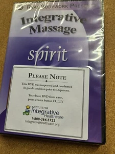 Integrative Swedish Massage Therapy Video On DVD Spirit with spiral book - Picture 1 of 3