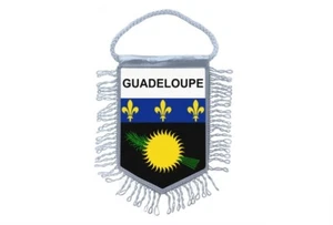 Flagge Autoflagge Wimpel Nationen Guadeloupe Frankreich - Bild 1 von 1
