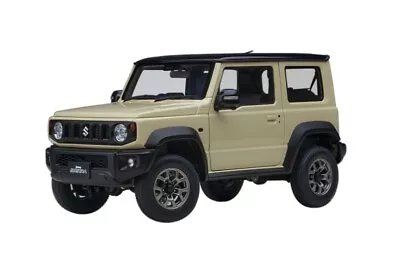 78510 AUTOart 1:18 Suzuki Jimny Sheller JB74 Ivory Metallic/Black Roof model car - Image 1 of 4