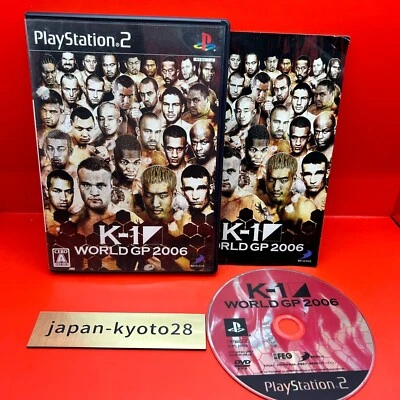 K-1 WORLD GP 2006 PS2 D3 PUBLISHER Sony PlayStation 2 Japan - Image 1 of 4