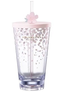 Starbucks Korea 2019 Fiori di ciliegio rosa spruzzo tazza fredda Venti 591 ml - Foto 1 di 3