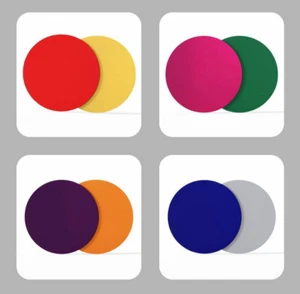 Coasters Square Or Round Acrylic Table Mats Qty 1 K&M - Picture 1 of 25
