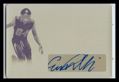2019 Leaf Trinity Printing Plates Yellow #EH1 Emanuel Hall 1/1 !!!! - Image 1 of 2