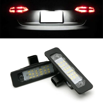 For Ford Mustang Focus Fusion Taurus Car White LED License Plate Light Tag Lamp - Image 1 of 4