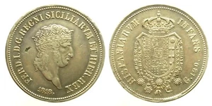 Napoli - Ferdinando I di Borbone - 120 Grana 1818 Mir 461 Ag - Imagen 1 de 1