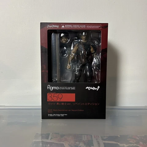 Berserk Guts Black Swordsman Ver. Repaint Edition Figure Figma 359 Cover