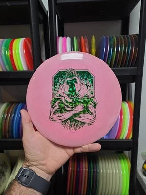 Infinite Mf Glow C-blend Centurion Pink 173-5g #1 Disc Golf Driver Metal Flake - Image 1 of 4