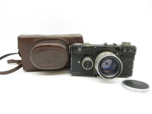 Contax II 2 black Kamera Carl Zeiss Jena Sonnar 1:2 50mm red T Objektiv - Bild 1 von 17