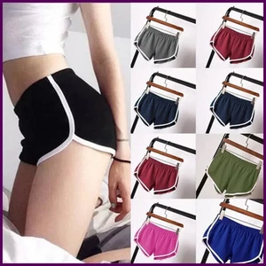 Pantaloncini Sportivi Donna Casual Fitness Pantaloncini Ciclismo Corsa Indossare Causale Sottili - Foto 1 di 32