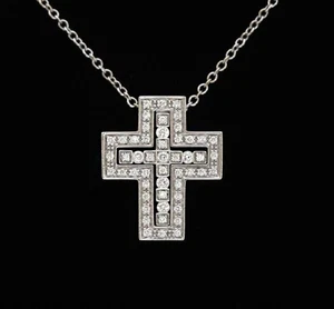 Damiani oro bianco 18 carati Belle Époque diamante piccolo 7247755219 76033445 - Foto 1 di 8