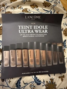 Lancome Teint Idole Ultra Wear Foundation Card 105W 225N 305N 355N 420W 455W 525 - Bild 1 von 2