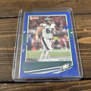 2020 Panini Donruss - Jason Kelce #210 Press Proof Blue - Picture 1 of 2