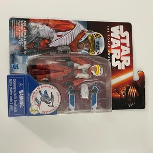 Hasbro 3.75 Star Wars The Force Awakens X-Wing Pilot Asty MOC - Picture 1 of 2