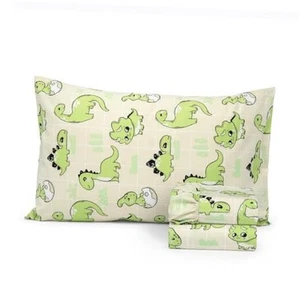 100% Cotton 210TC Kids Bedsheet, Twin Sheets Set for Toddler Bed, 3 Piece - Picture 1 of 7