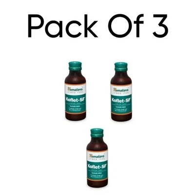 Himalaya Koflet-SF 100ML X 3 Pack Herbal cough Relief FREE SHIP 2027 - Изображение 1 из 3