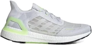 Adidas Ultraboost NBY Running Shoes White Green Mens Size 7.5/ Womens Size 8.5 - Picture 1 of 8