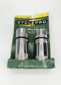 NOS 1998 Cyclepro BMX Freestyle Threadless Alloy Steel Pegs 3/8" 1.5 x 4.25” - Picture 1 of 9