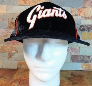 Vtg. American Needle Quality Headwear 1918 • MLB - San Francisco Giants • Velvet - Picture 1 of 7