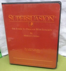 MARCUS CONYERS Supersuation cassette tapes 1995 Persuading w/ Integrity VHS - Picture 1 of 3