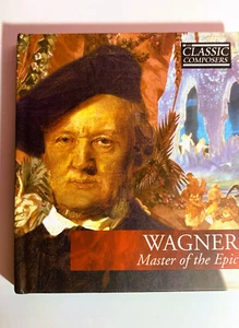 Vtg Colectible Classic Composers Wagner Master of the Epic CD w/ Biography ExcCo - Picture 1 of 3