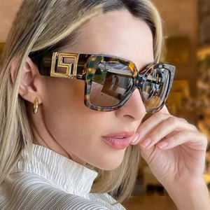 Large Oversized Ladies Women Sunglasses Desinger Big Frame Retro Vintage Fashion - Picture 1 of 13