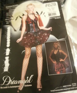 DREAMGIRL MONDLICHT BISSKOSTÜM, ERWACHSENE MEDIUM GRÖSSE 6-10, NEU IN KUNSTSTOFF, HALLOWEEN - Bild 1 von 6